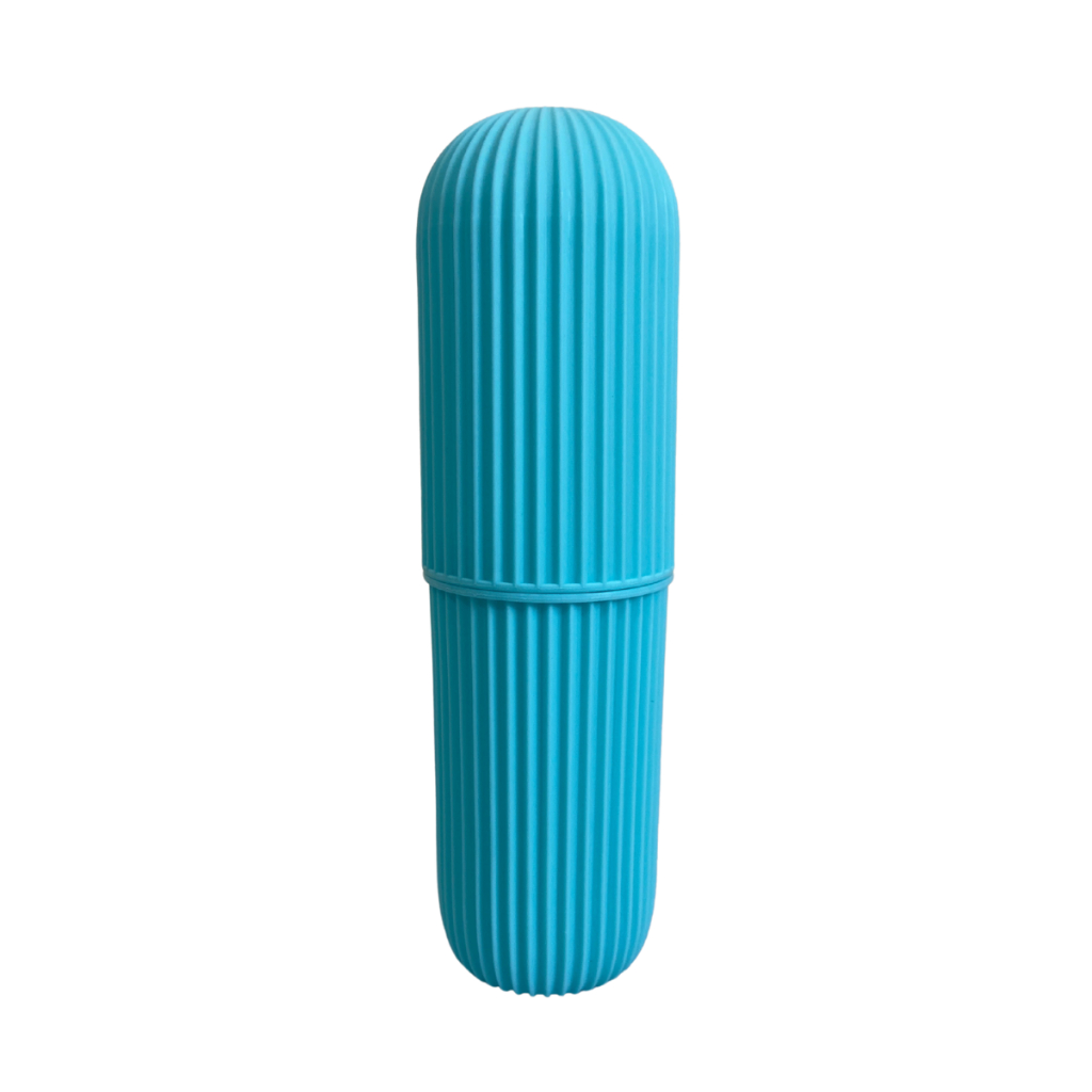 Porta Escova De Dente e Saboneteira Com Tampa Kit Para Viagem