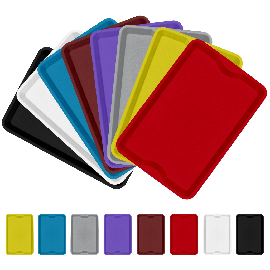 Imagem Bandeja Plastica Self service grande 48x33cm buffet restaurante fast food lanches em Polipropileno