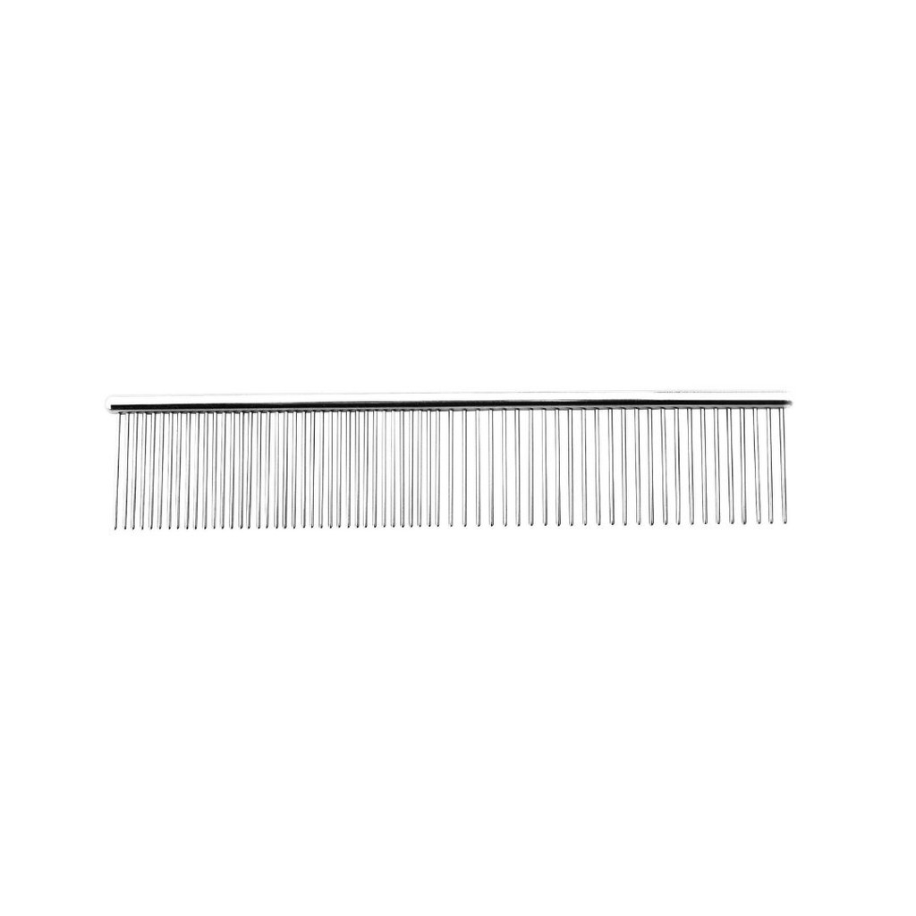 Pente Para Pet Cães e Gatos Yento De Aço 19cm