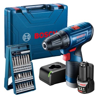 Furadeira GSR 120-LI Bosch com Bits e Bateria Parafusadeira