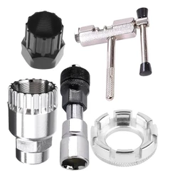 Kit de Ferramentas Chaves de Reparo Para Manutenção Bike Extratora Cassete Movimento Central