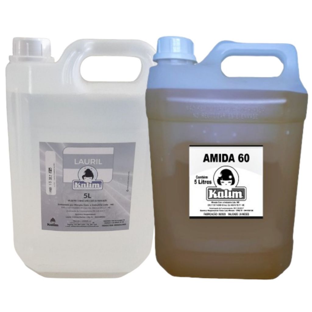 KIT AMIDA 6O 5 LITROS + LAURIL 27% 5 LITROS