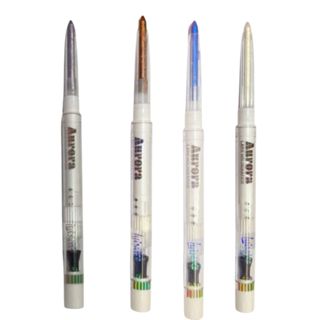 Kit C/4 Lápis Holográfico 1 Violeta 1 Lunar 1 Ametista 1 Bronze Luisance em Oferta na Shopee