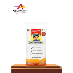 Tapioca Natural Sem Glúten Da Terrinha 1kg – Caixa com 2 Unidades | Qualidade Premium e Pronta para Uso