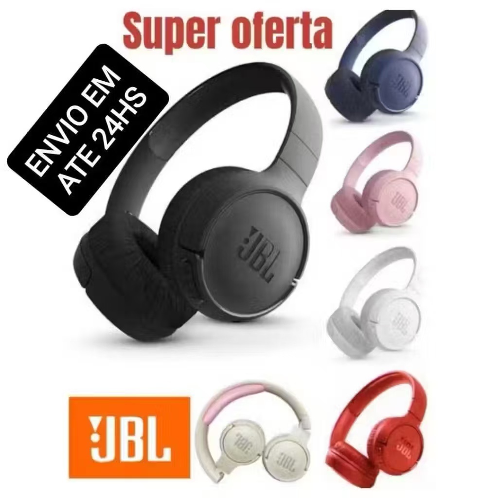 Fones de Ouvido JB 510-BT Bluetooth Headset com Microfone