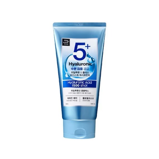 MÁSCARA 5+ HYALURONIC ACID 1500 SHOT 300ML - MISE EN SCENE