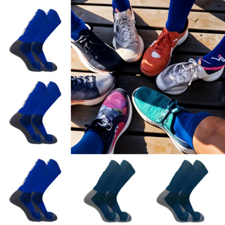 Meia Azul para Corrida Academia Caminhada Esportiva Masculina Solteiro em Oferta na Shopee