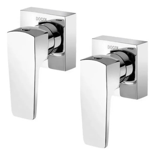 Kit 2 Acabamentos Registro Docol Lift p/ Base Deca 1/2" 3/4" e 1" Cromado em Oferta na Shopee