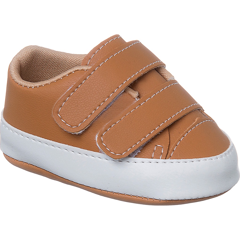 Tênis Baby Menino Sem Sola Bebê Fofinho Delicado Confortável Fechamento Fácil Infantil Promoção em Oferta na Shopee