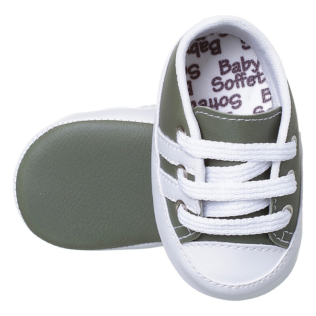 Tênis Fofinho Menino Infantil Bebê Sem Sola Confortável Leve Delicado Baby Macio Lançamento Promoção
