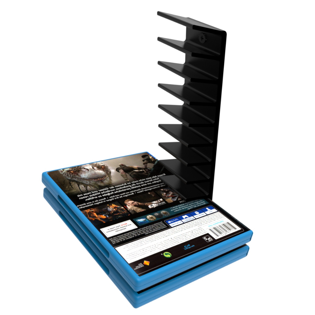 Suporte de Parede ou Mesa para DVD BluRay Compatível com Jogos de Ps4 Ps5 Xbox