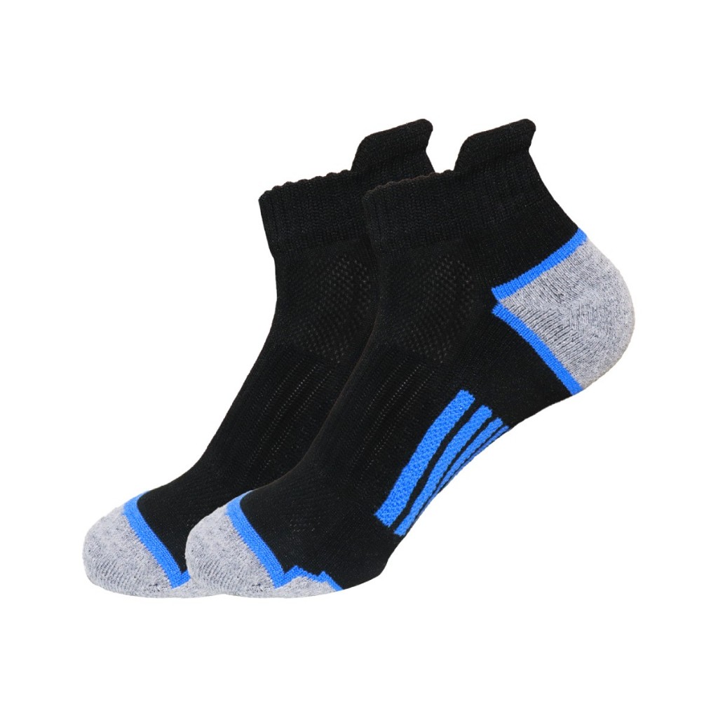 Meia Azul para Corrida Trend Solteiro Masculina e Feminina Trend Up Cano Curto em Oferta na Shopee