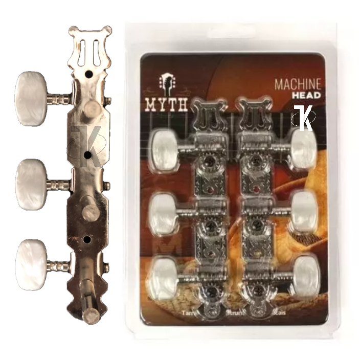 Tarraxa MYTH  Para Violão 6 Cordas - Pino Fino em Oferta na Shopee