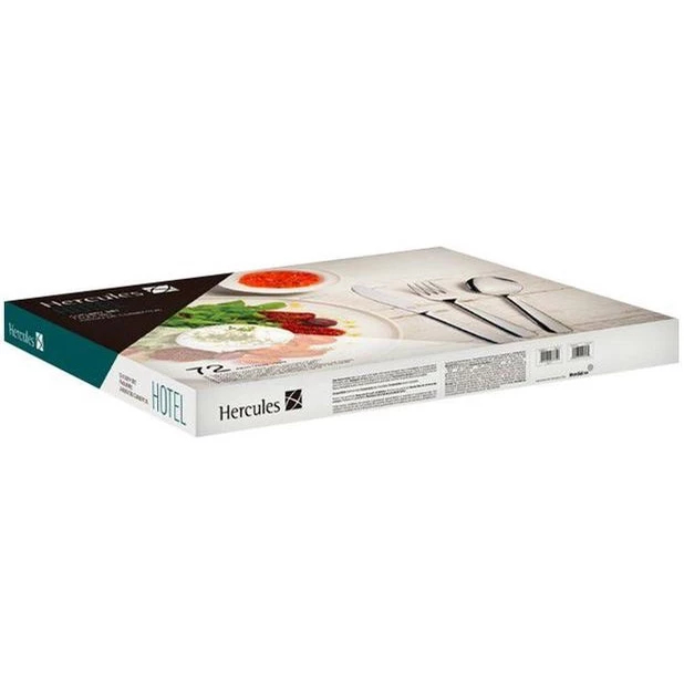 Faqueiro Inox Hércules Hotel 72 Peças Gift Box Cozinha Almoço Jantar