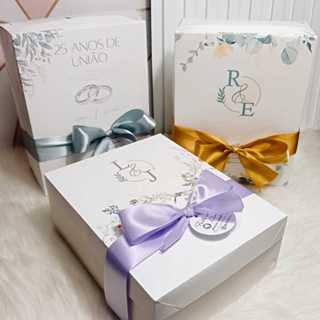 Caixa presente 24x18.5 Personalizada / varios temas / para presentes e lembrancinhas em Oferta na Shopee