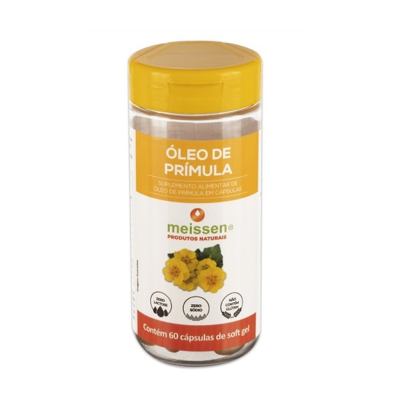 Óleo De Primula 500Mg- 60 Cáps- Soft Gel- Meissen