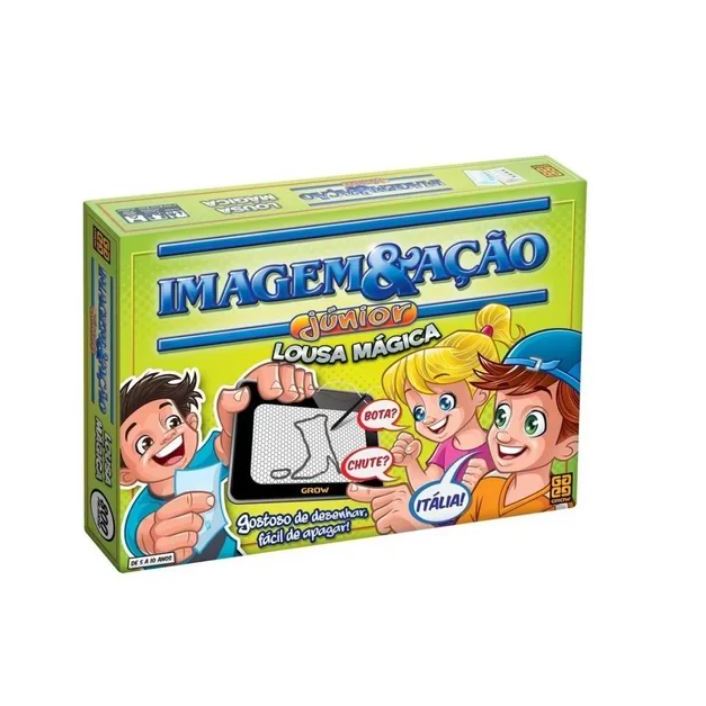 Jogo Imagem & Ação Júnior Lousa Mágica Original Grow