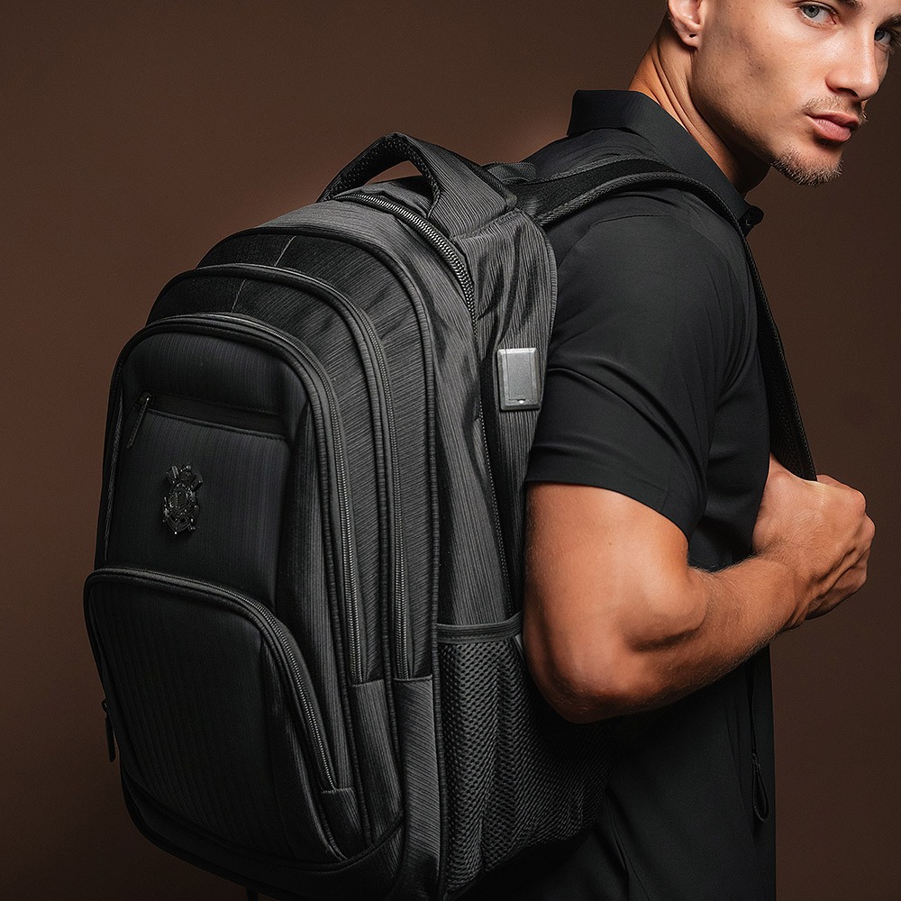 Mochila Corinthians Jogador Premium Esportiva Casual Oficial