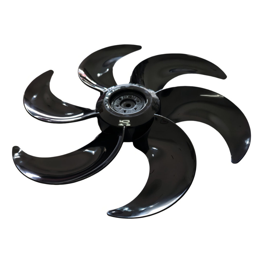 Hélice Para Ventilador Mondial Premium 40cm 6 Pás Preto Azul e Cinza