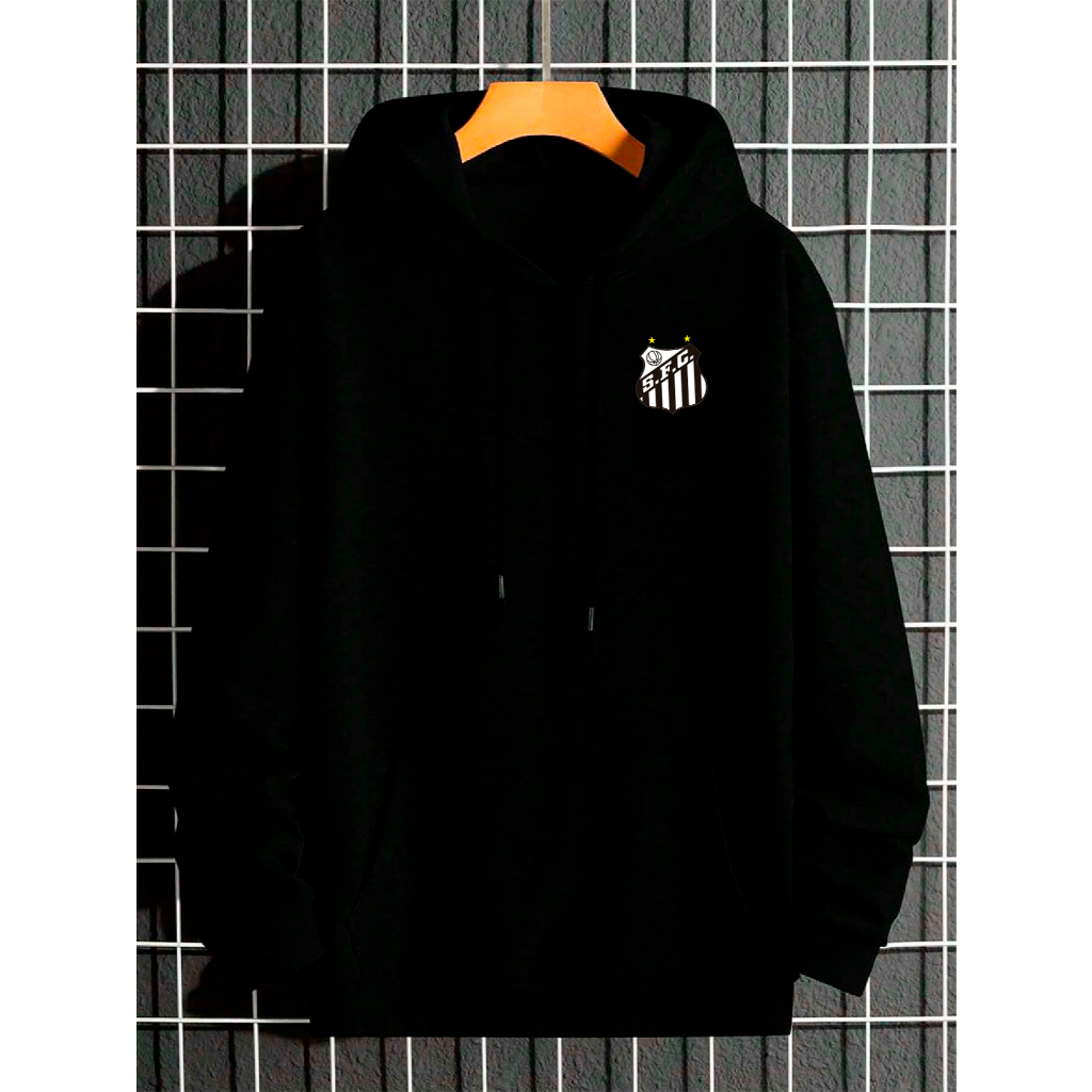 Moletom Capote Abrigo Time Casaco Blusa de Frio Masculino e Feminino