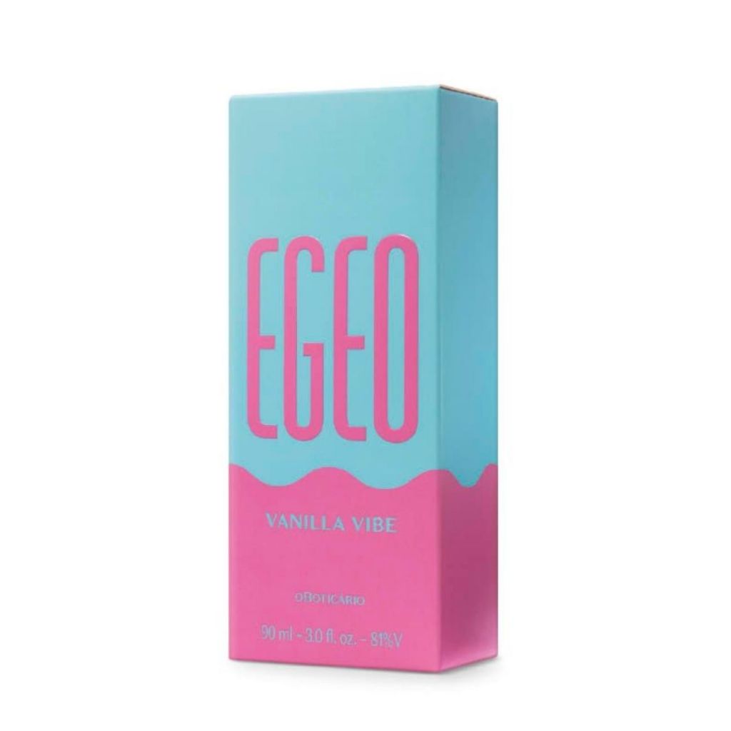 Colônia Egeo Vanilla Vibe 90ml O Boticário em Oferta na Shopee