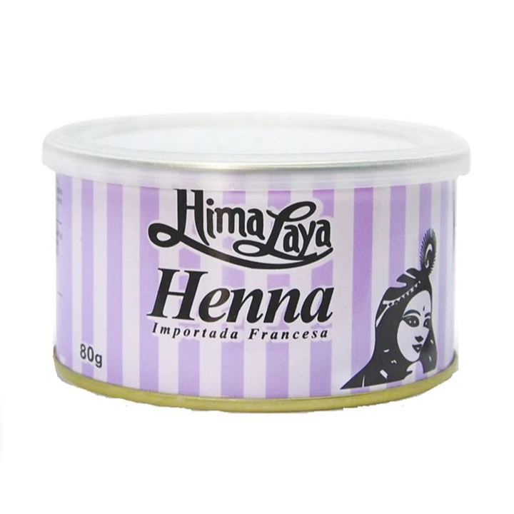 Coloração Henna em Pó Himalaya Lata 80g Vermelho