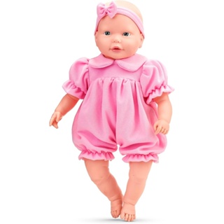 Brinquedo de Menina New Bebe Mania Xixi Branca Com roupinha e Certidão de Nascimento e Acessórios - Roma Jensen em Oferta na Shopee
