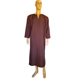 Beca de batismo e teatro em oxford na cor marrom em Oferta na Shopee