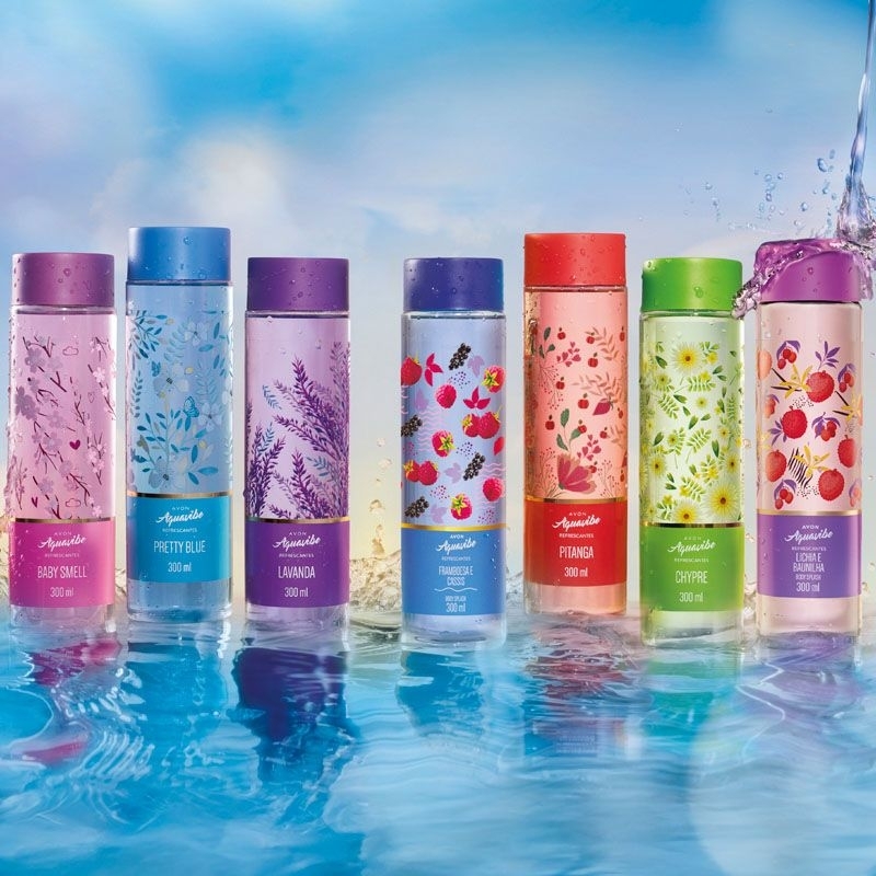 Colônia aquavibe 300ml variadas