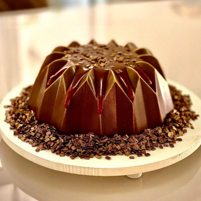 1~4 Forma Bwb Sp Bolo Vulcão Silicone 3 Partes Profissional Cod-3656 (Sp Especial) em Oferta na Shopee