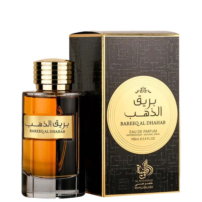 Perfume Árabe Al Wataniah Bareeq Al Dhahab EDP Masculino 100ml