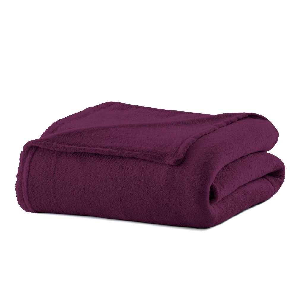 Cobertor Casal Queen Manta Microfibra Liso 220x240cm +10 Cores - Camesa · foto 2