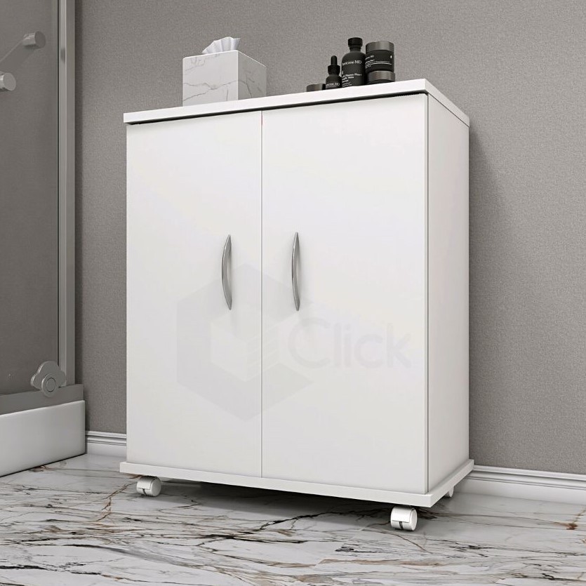 Criado Mudo Rodinha Branco: Onde Comprar | BuscaProdutos