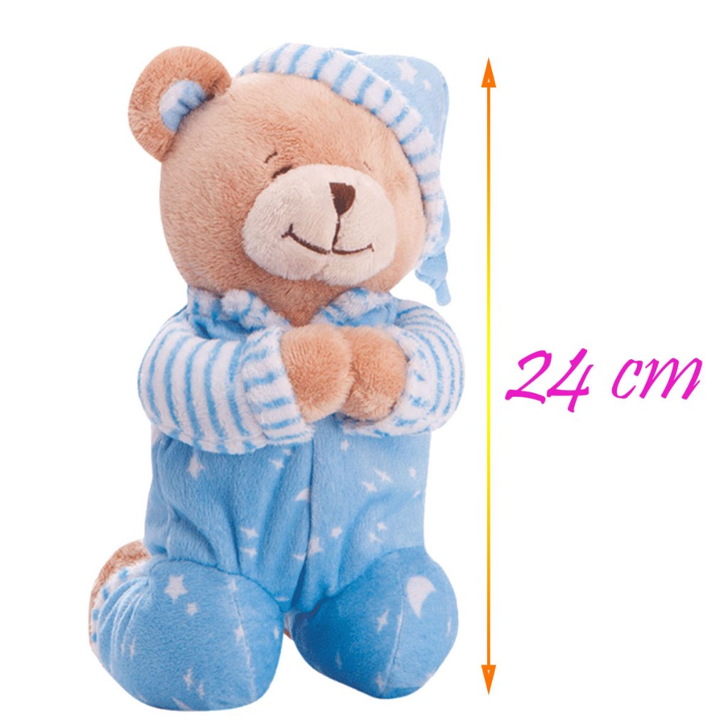 Ursinho que Reza Oração Anjinho da Guarda Supermacio Desenvolve Bebê Buba