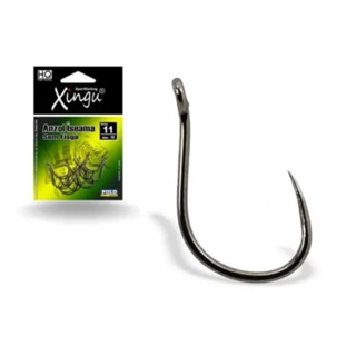 ANZOL ISEAMA SEM FARPA XINGU COM 10 UNIDADES N° 10 12 14 16 em Oferta na Shopee