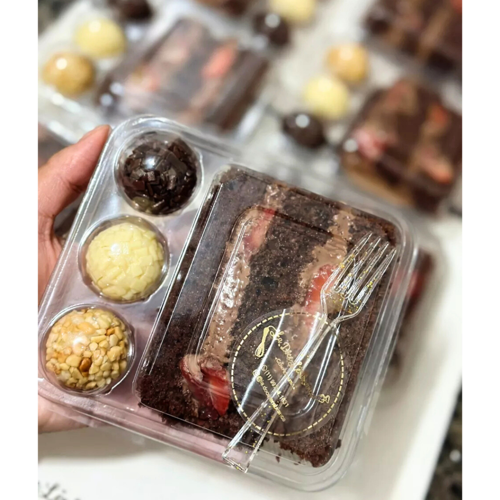 Imagem Embalagem Delícias de Festa para Torta/Bolo + 3 Docinhos