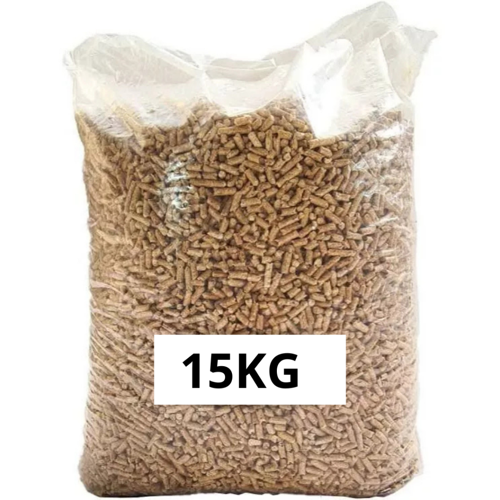 Areia Granulado Higiênico de Madeira Biodegradavel Gato e Roedores 15kg