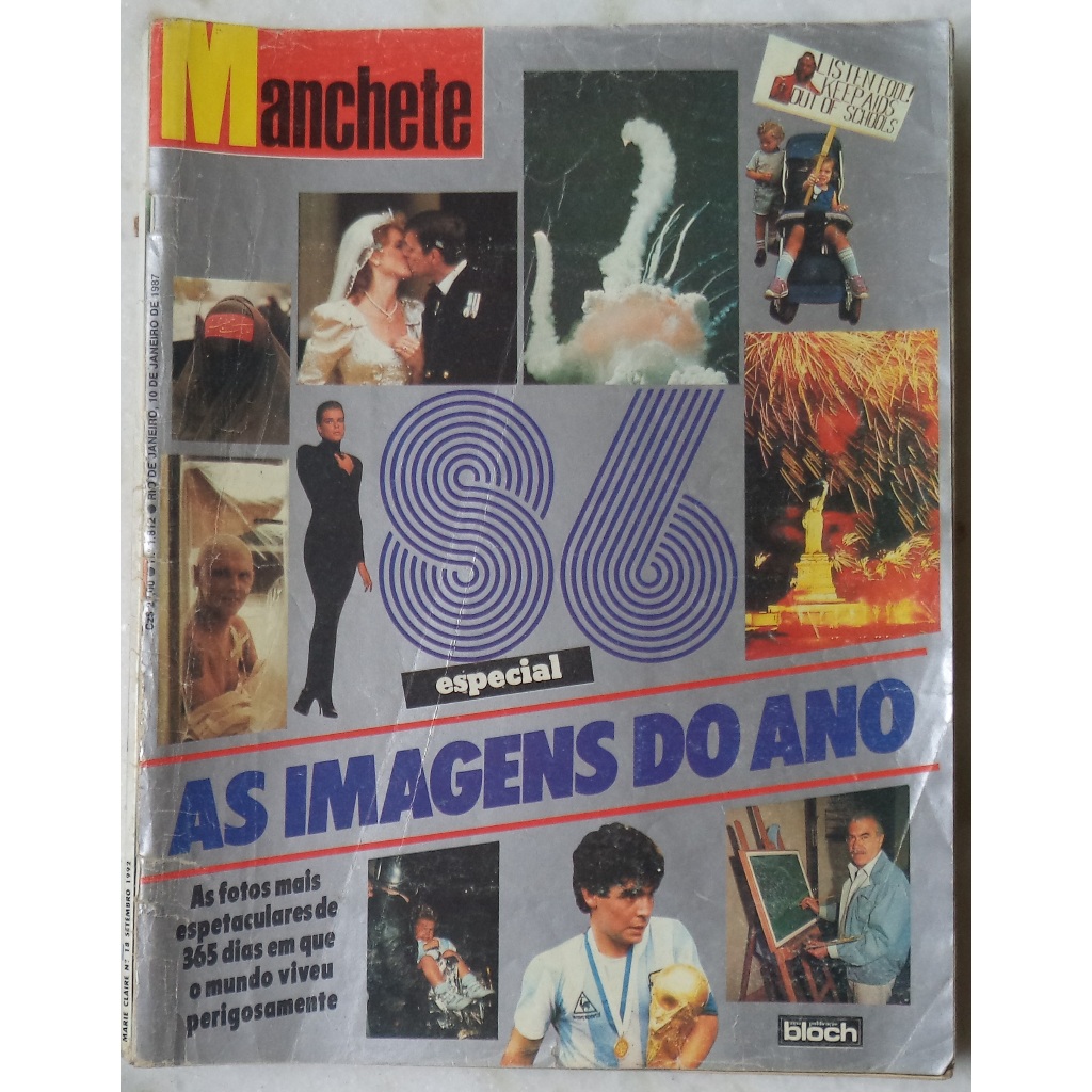Revista Manchete Especial As Imagens do Ano 86