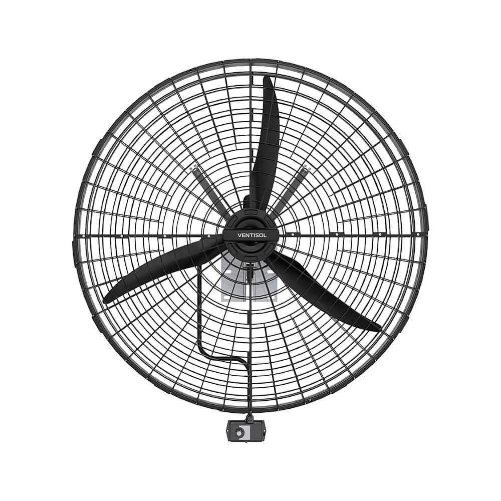 Ventilador de Parede Ventisol 1 Metro VP1M2 Preto 3v 1/2cv - Home Appliances