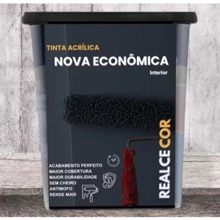 Tinta Acrílica Econômica Realcecor 18L Antimofo em Oferta na Shopee