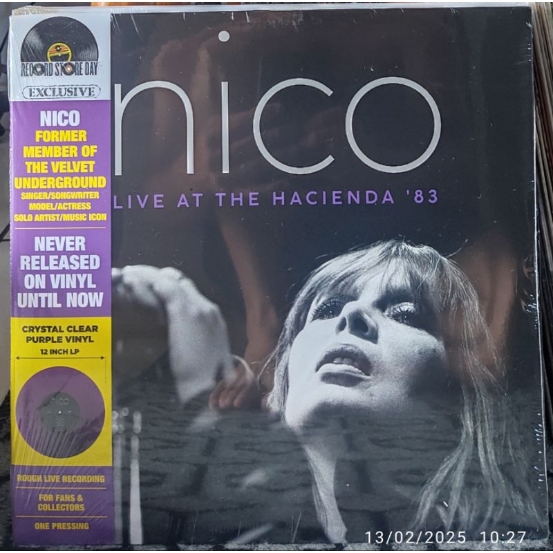 LP Nico Live At The Hacienda 83 Importado Lacrado Velvet Underground