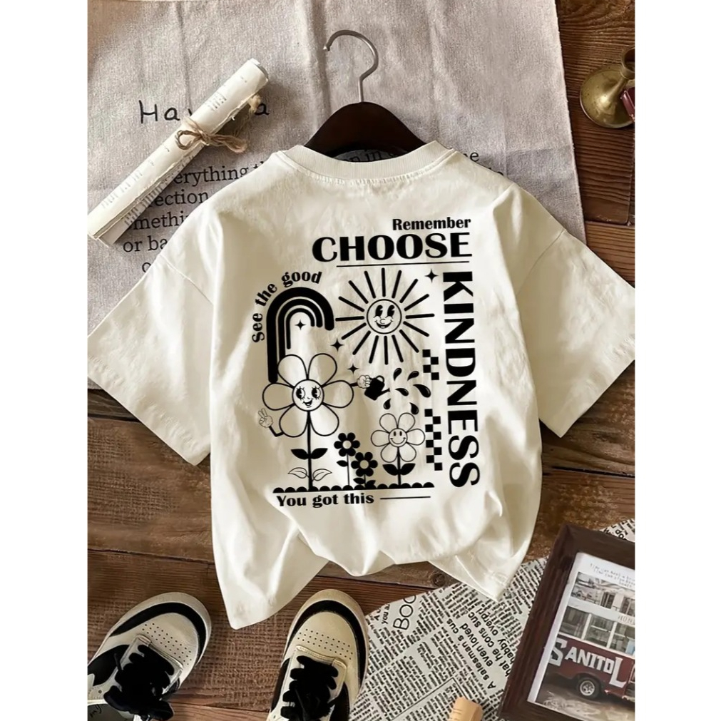 Detalhes do Blusa Feminina Slim Camiseta Estampada 