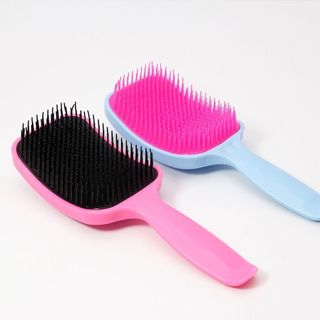 Escova de Cabelo Raquete Flex Almofadada Desembaraçar Cabelos