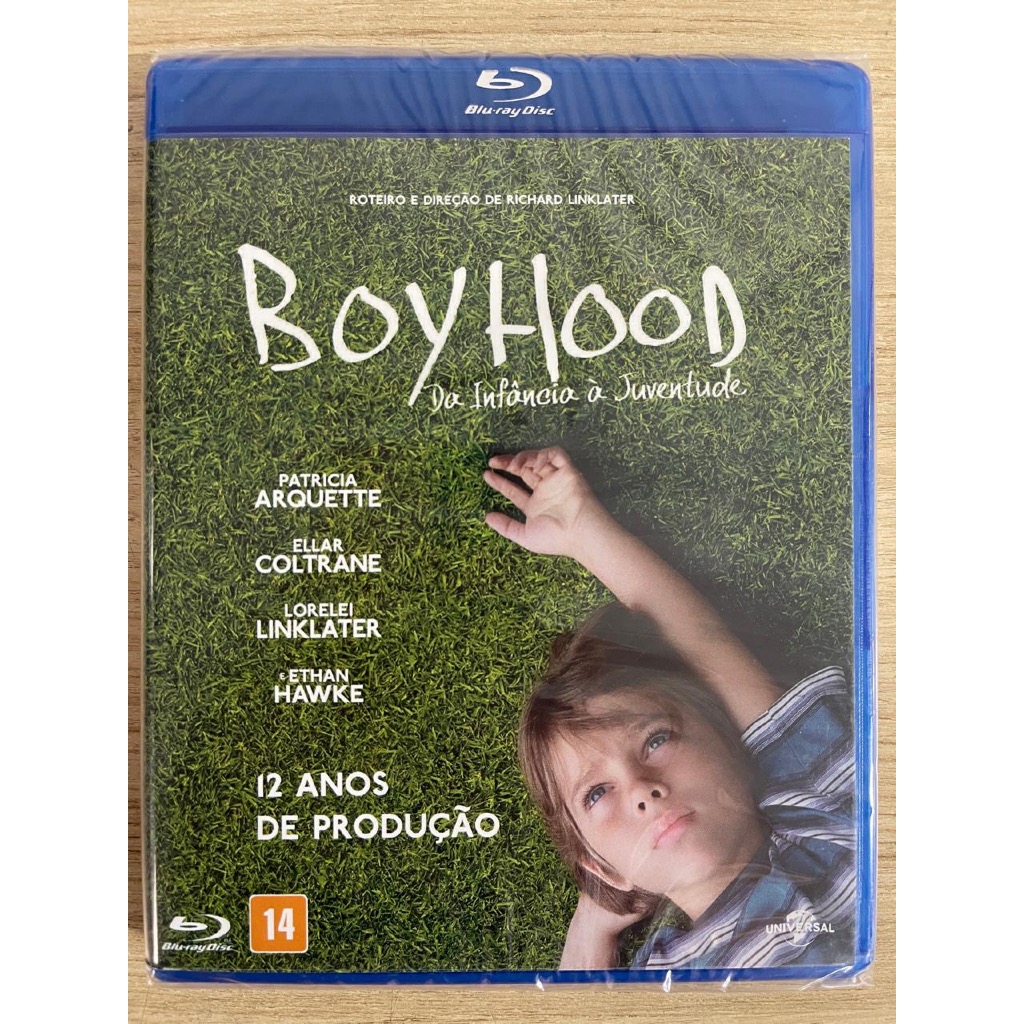 Blu-ray Boyhood da infância a Juventude - Richard Linklater - Lacrado