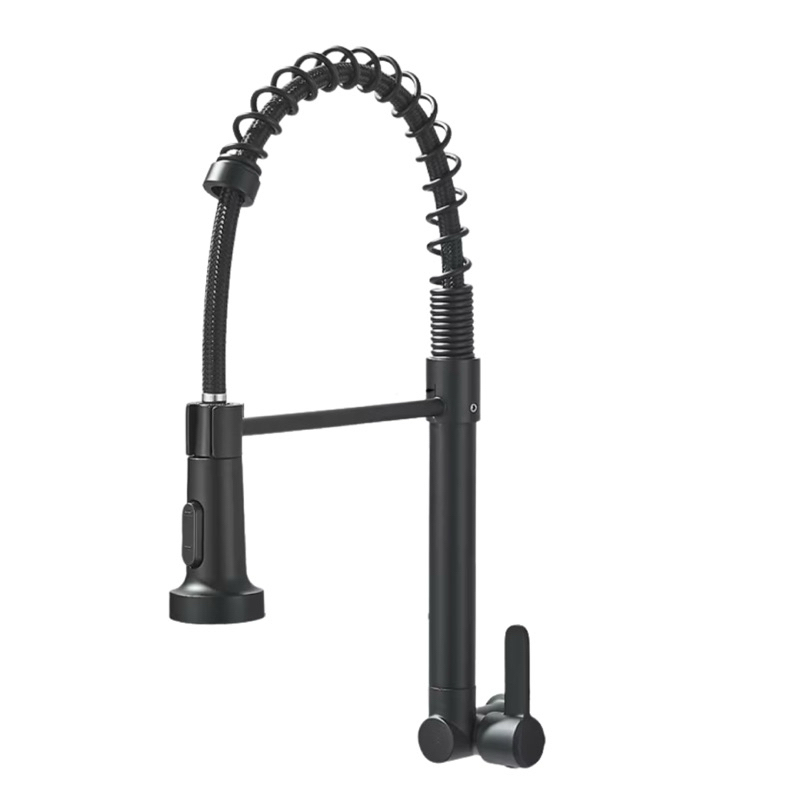 Torneira Cozinha Malibu parede Gourmet 1/4 Volta Cromada Pia Inox preta preta e dourada ba...