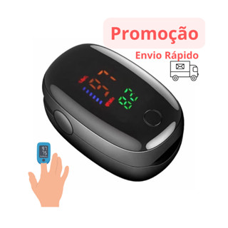Oximetro dedo digital profissional medidor de saturação frequência cardíaca Led em Oferta na Shopee