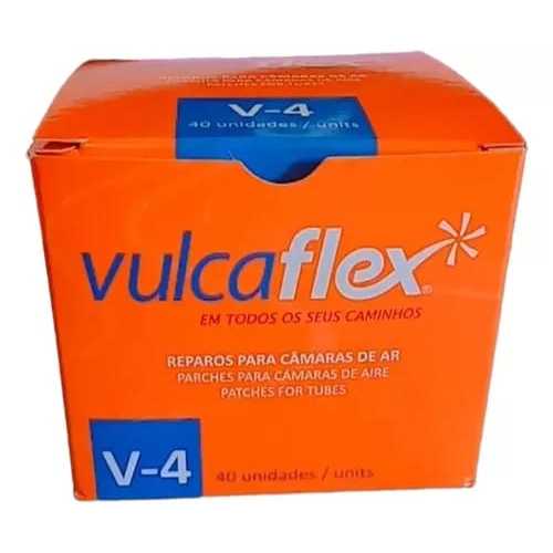 Remendo A Frio 080mm - V-4 - Caixa C/40 Pçs - Vulcaflex em Oferta na Shopee