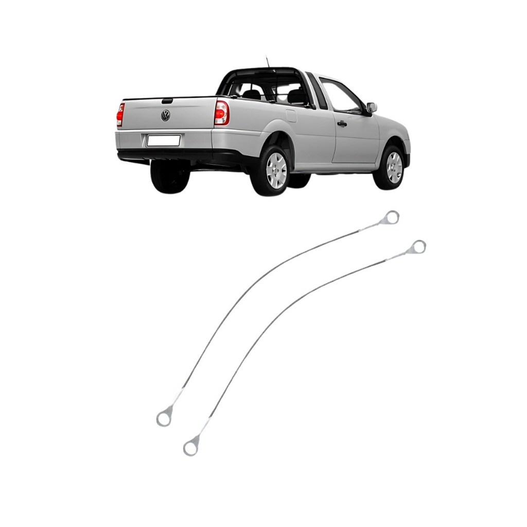 Par Cabo Saveiro G3 G4 Tampa Traseira 2000 2001 2002 A 2008 em Oferta na Shopee