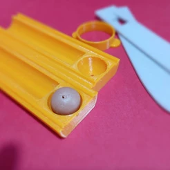 Molde bola esfera cerâmica polymer clay, contas, joalheria, massa modelar