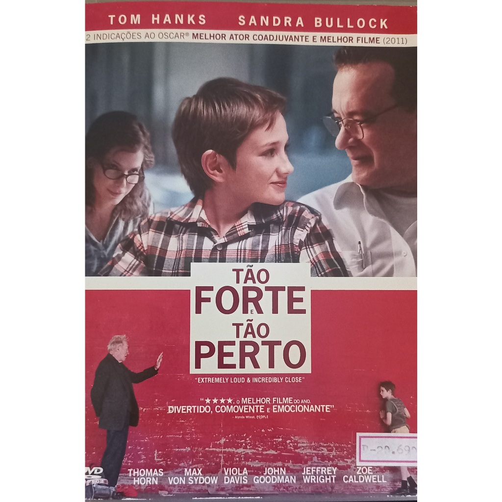 DVD - Tão Forte e Tão Perto
